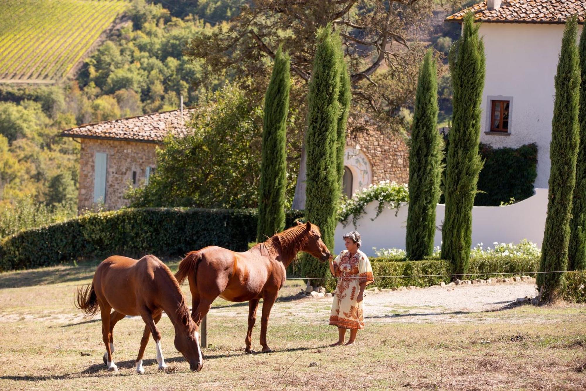 Villa Rignana Estate Greve in Chianti Exterior foto