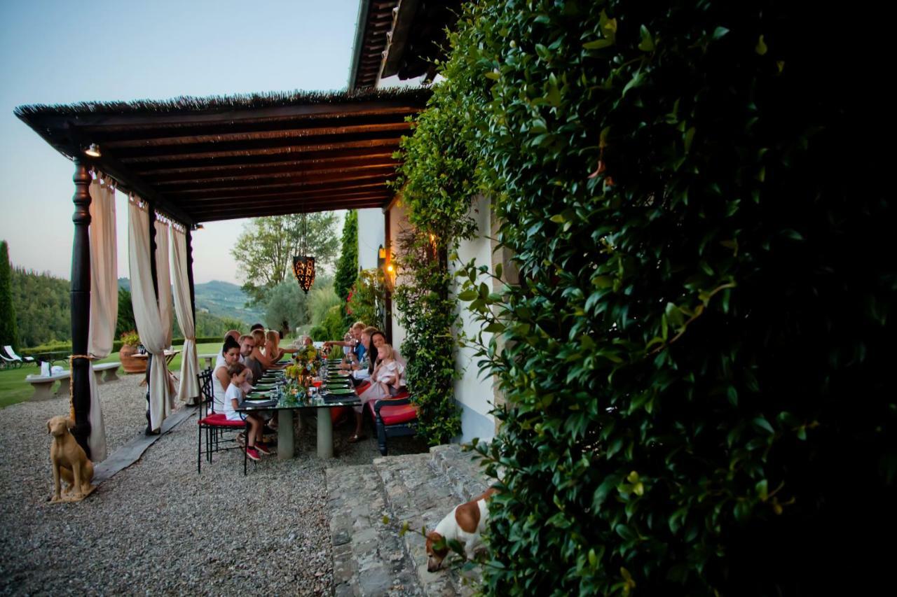 Villa Rignana Estate Greve in Chianti Exterior foto