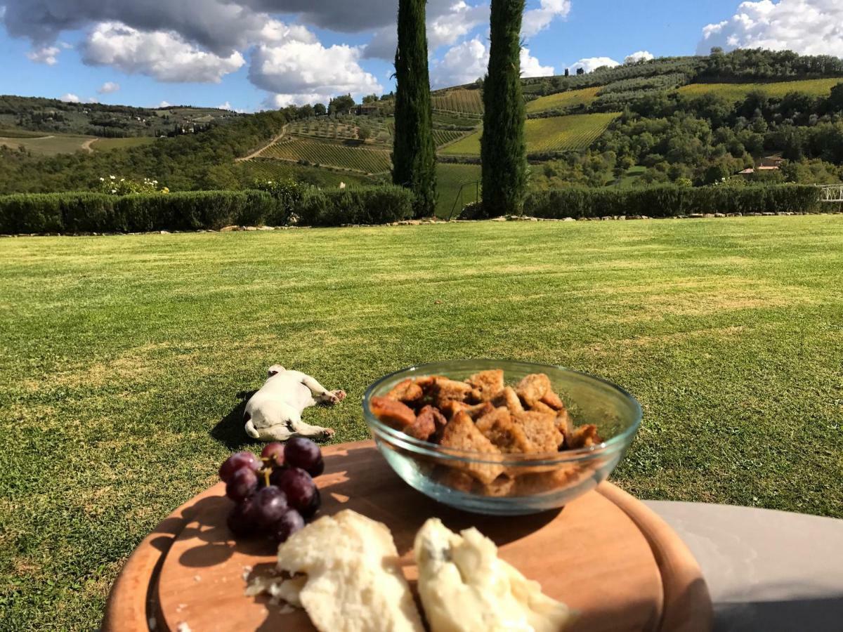 Villa Rignana Estate Greve in Chianti Exterior foto
