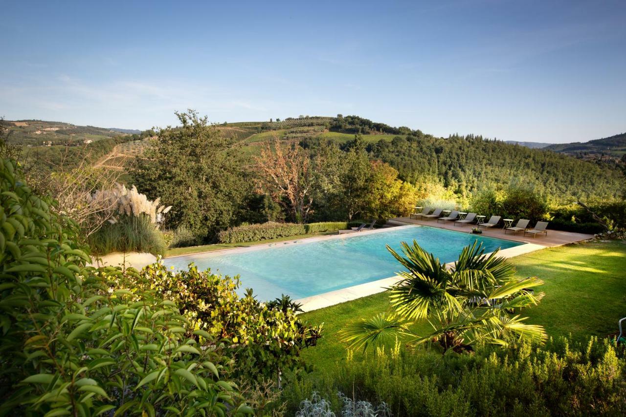 Villa Rignana Estate Greve in Chianti Exterior foto